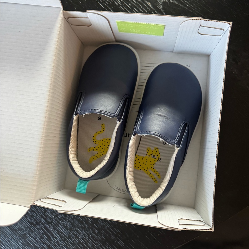 Navy Slip-On Sneakers for Kids